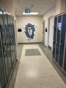 DGH hallway and Husky