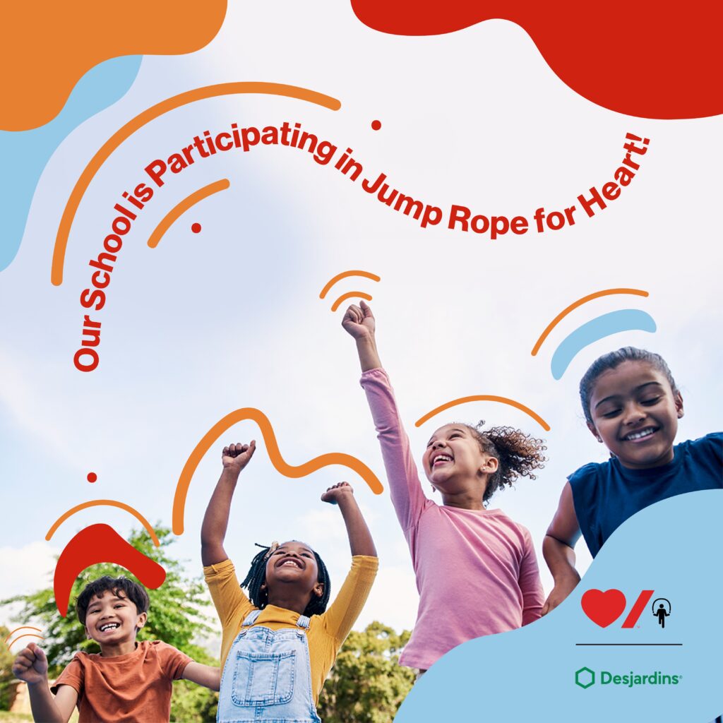 Jump Roper for Hear picture of Children cheering